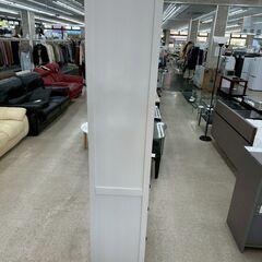 ★リユースのサカイ高崎店★TJ13248 イケア 食器棚 白 H198×D37×W89 クリーニング済みの画像