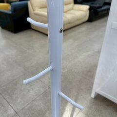 ★リユースのサカイ高崎店★TJ13249  洋服掛け 白 H174×D31×W31 クリーニング済みの画像