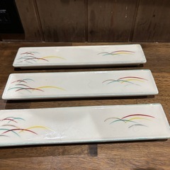 縦長食器まとめて12枚三種類の画像