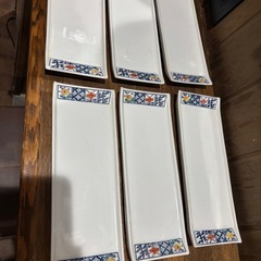 縦長食器まとめて12枚三種類の画像