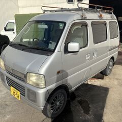平成15年　エブリィワゴン　ジョイポップターボ　4WD　車検　令和8年9月の画像