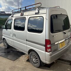 平成15年　エブリィワゴン　ジョイポップターボ　4WD　車検　令和8年9月の画像