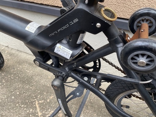 BENELLI【mini Fold 16】折りたたみ電動アシスト自転車