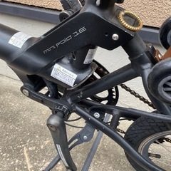 BENELLI【mini Fold 16】折りたたみ電動アシスト自転車の画像