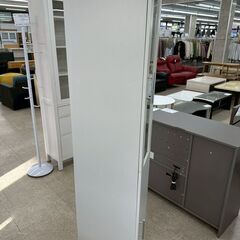 ★リユースのサカイ高崎店★TJ13250  隙間収納 白 H178×D39.5×W30 クリーニング済みの画像