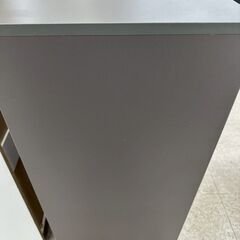★リユースのサカイ高崎店★TJ13251  食器棚 グレー H82.5×D40×W88 クリーニング済みの画像