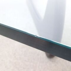 新札幌 IDC大塚家具取扱品 イサムノグチ ガラステーブル コーヒーテーブル 19mm強化ガラス No.3692の画像