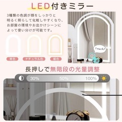 ドレッサー ホワイトの画像