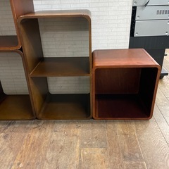 センプレ別注色】収納ボックスW350 ウォルナット (Brick Block ブリックブロック)の画像