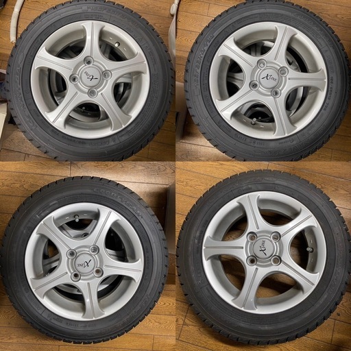 アルミホイール 155/65R/13 4本