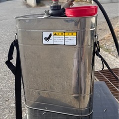 BIGM 丸山　MARUYAMA 肩掛9B型　DX 肩掛噴霧器　噴霧器　9L　除草剤用　殺虫　スプレー　手動式　ノズル無し　ステンレスの画像