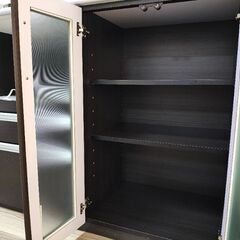 【購入者決定済み】引取り希望　キッチンボード　レンジ台　レンジボード　食器棚　中村家具製作所の画像