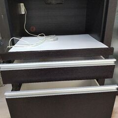 【購入者決定済み】引取り希望　キッチンボード　レンジ台　レンジボード　食器棚　中村家具製作所の画像