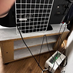 テレビ台 ロータイプ ホワイトの画像