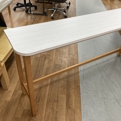 S785 ⭐ 木製コンソールテーブル サイドテーブル カウンターテーブル 幅170cm USED 綺麗の画像
