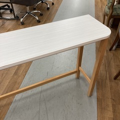 S785 ⭐ 木製コンソールテーブル サイドテーブル カウンターテーブル 幅170cm USED 綺麗の画像