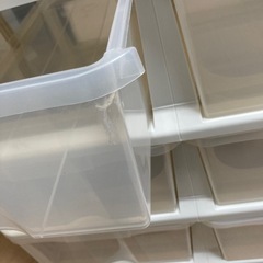 カラーボックス　6つ　引き出し　収納けーケース　の画像