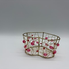 ハート型　入れ物　小物入れの画像