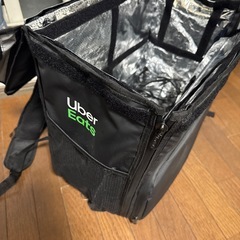 Uber eats バックの画像
