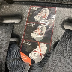 PRESS プレス アイリスプラザ チャイルドシート ジュニアシート　PZ？の画像