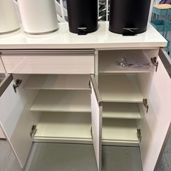 ニトリ　リガーレ　キッチンカウンターの画像
