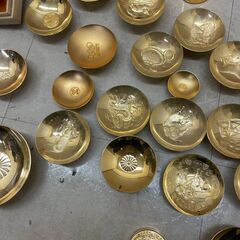 金杯 他 多数 大小 まとめて 24KGP イミテーション (R2454wYM)の画像