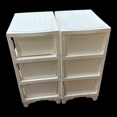 リルデココ ドレスチェンジチェスト 3段 2セットの画像