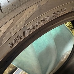24年製245/40R20 国産1本の画像