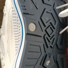 新品 26.5cm メンズ スニーカー ホワイト 厚底 シューズ 普段着 識別番号:【N492-S】の画像