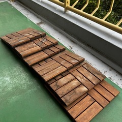 【ジョイント式ウッドタイル】の画像