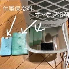 CNET☆CRA202冷風機オマケ保冷剤付きの画像