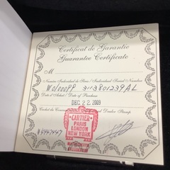 カルティエ Cartier タンク 置時計 W0100099 管A251104BK (ベストバイ 静岡県袋井市)の画像