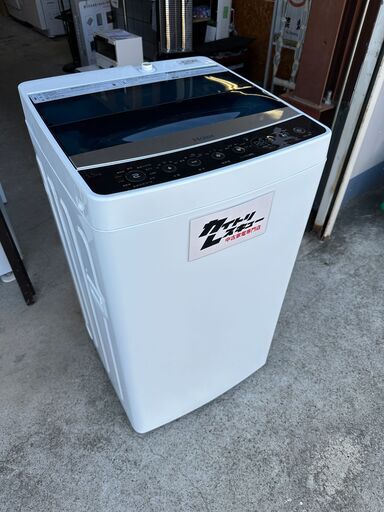 【動作保証あり】Haier ハイアール 2019年 Haier JW-C55A(K) 5.5kg 全自動洗濯機【管理KRS813】