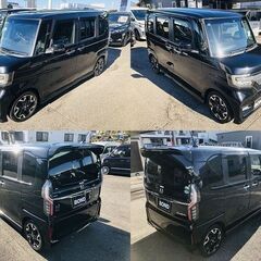 H29　ホンダ　N-BOXカスタム 【福岡自社ローンBOND】保証人無・頭金無・GPS無・人柄重視・代車費無料・納車費無料・ LINE相談・他店で断られた方、大歓迎!!!!の画像