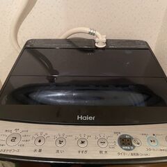 お譲り先決定済：【ご自身で持ち出し可能な方限定】5.5kg洗濯機・2年使用の画像