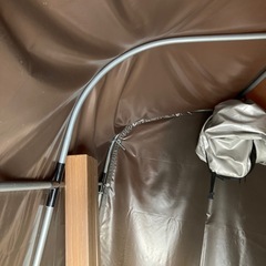 自転車のビニールハウスの画像