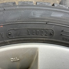 スタッドレス ダンロップ スズキ純正アルミ付き！155/65R14 PCD100 4穴の画像