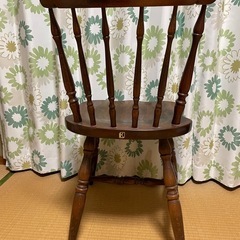 【取引中】　
アンティーク風椅子 の画像