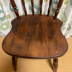 【取引中】　
アンティーク風椅子 の画像