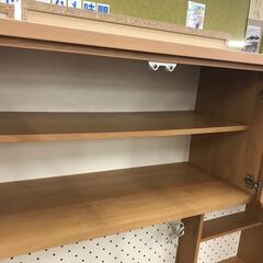【ジャングルジャングル広陵店】東馬　キッチンボード　ナチュラルの画像