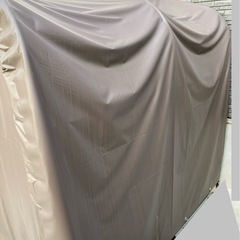 自転車のビニールハウスの画像