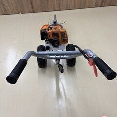 【中古】 メーカー及び型番不明 手押し草刈り機 43cc 【ハンズクラフト宮崎新名爪店】の画像