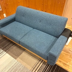 ソファー 2人掛け 2人掛けソファー ソファ 2.5人掛け ロー ロータイプ 二人掛けソファー フロアソファー カウチソファー カウチソファ 天然木 おしゃれ 脚 取り外し コンパクト 脚取り外し可能 二人掛け 二人 北欧風の画像