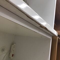 【ジャングルジャングル広陵店】キッチンボード　ホワイトの画像