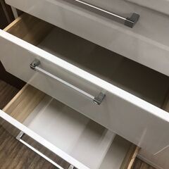 【ジャングルジャングル広陵店】キッチンボード　ホワイトの画像