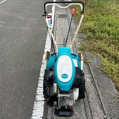 クボタ TR7000 管理機 耕運機 陽菜 畝立て 6.2馬力 家庭菜園 正転逆転 耕うん幅550m デフロック　ロータリー閉開　けいかるスタート　宮崎　簡易始動動画ありの画像