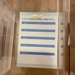 書類ケース　5段の画像