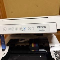 ジャンクプリンター白　傷汚れ難ありの画像