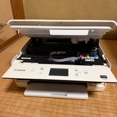 ジャンクプリンター白　傷汚れ難ありの画像