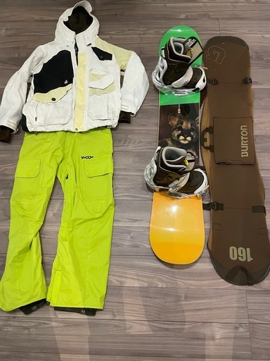 スノーボードセット Burton VOLCOM